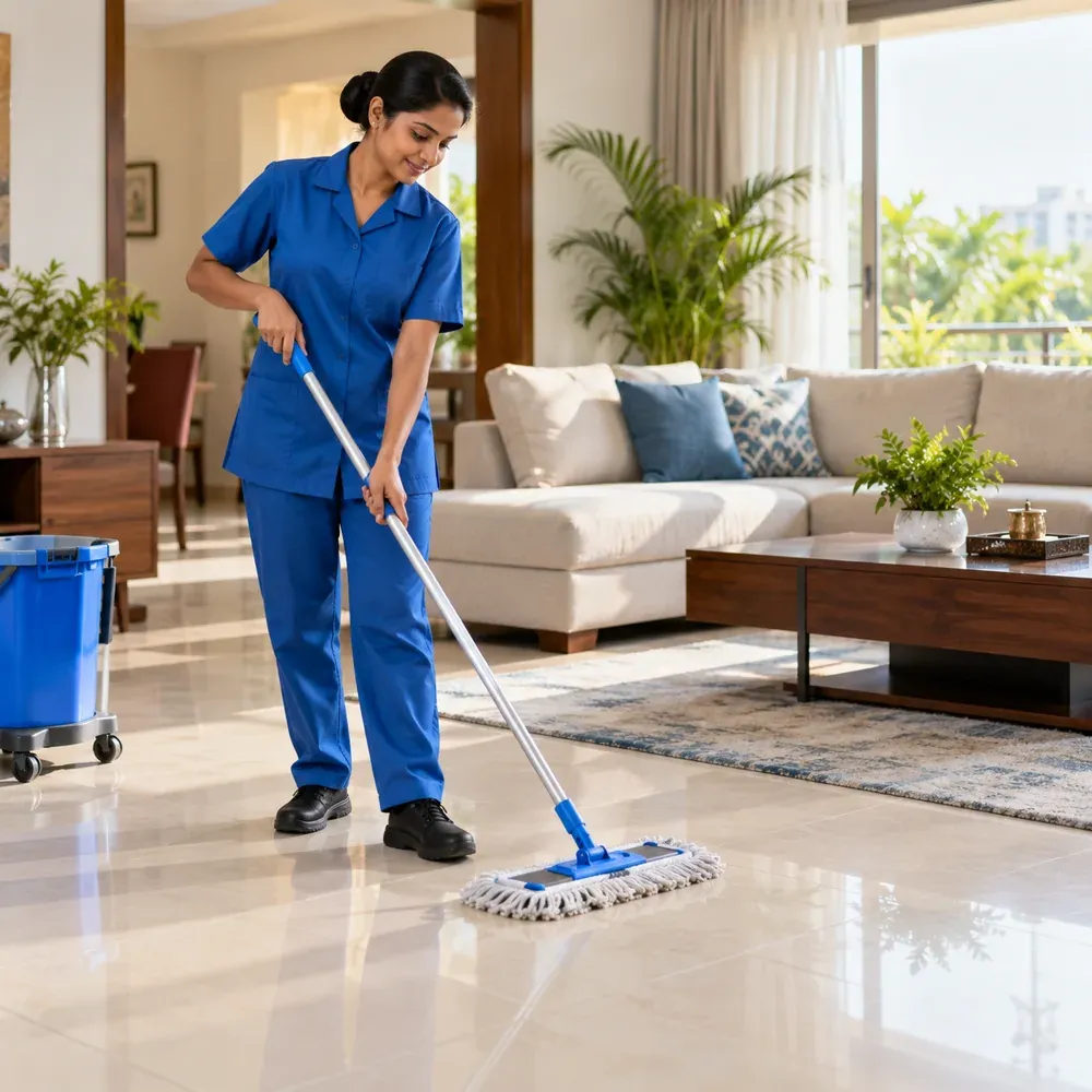 House cleaning illustration